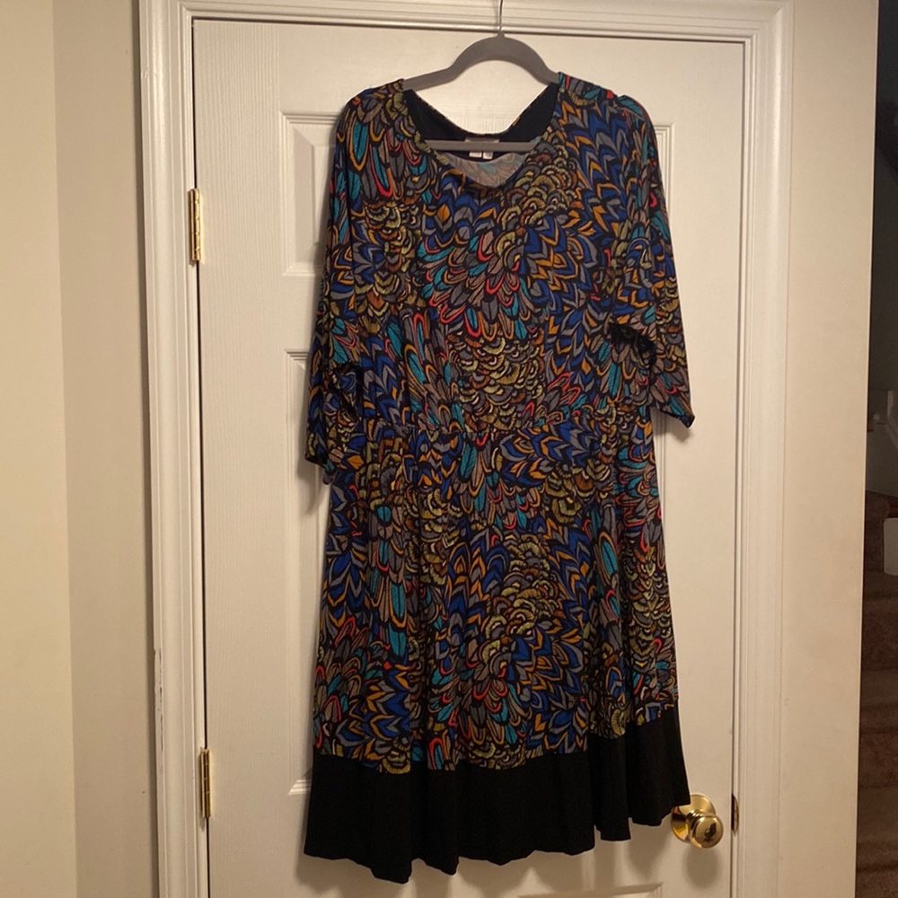 London Times Multicolor Dress…size 14W
